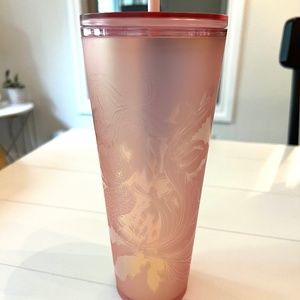 Starbucks rose gold mermaid cup